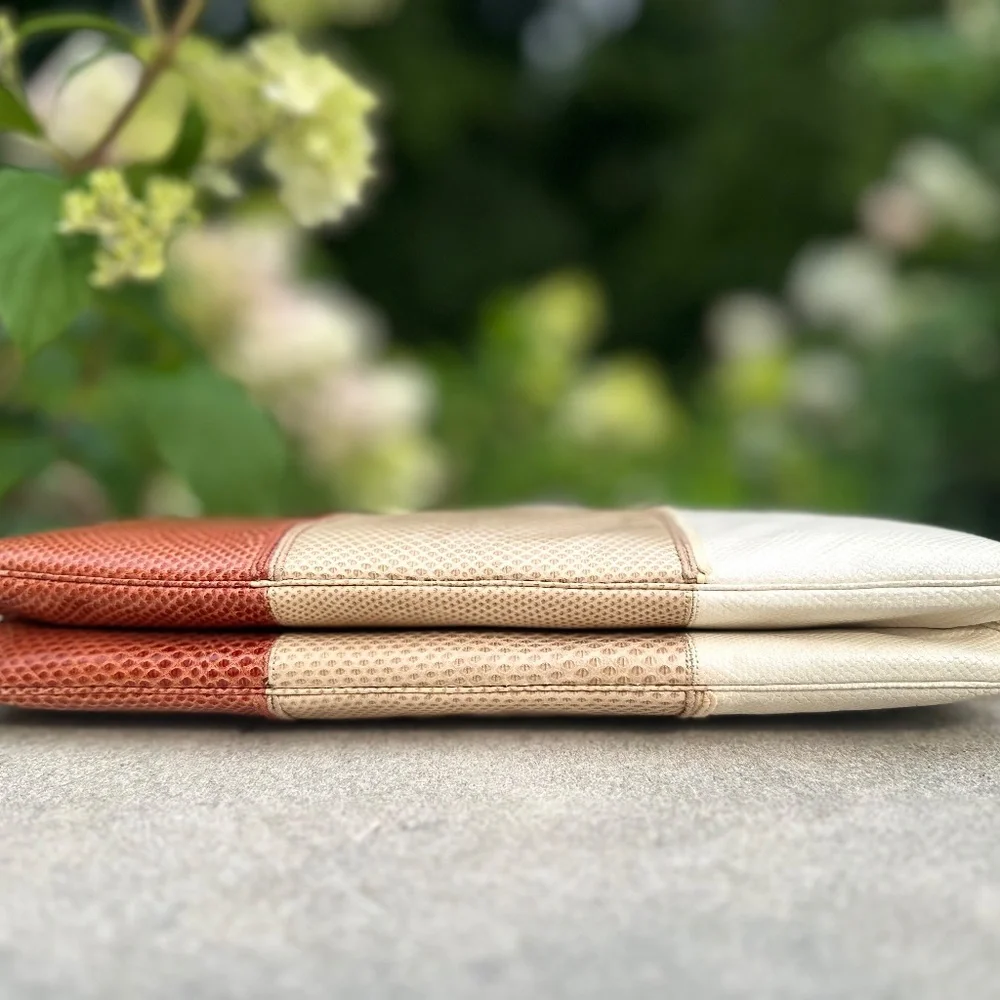Judith Leiber Tri-color Clutch